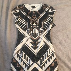 Body con sequence dress